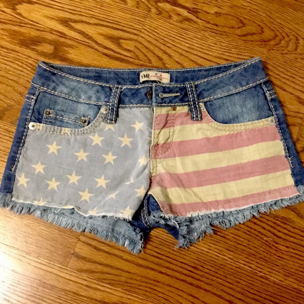 American Flag Shorts